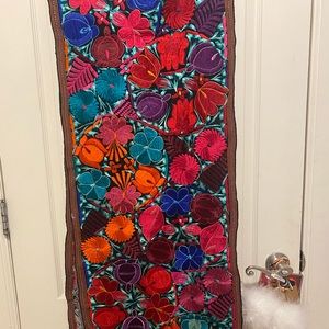 Mexican table/bed runner 🌸🌼🌺